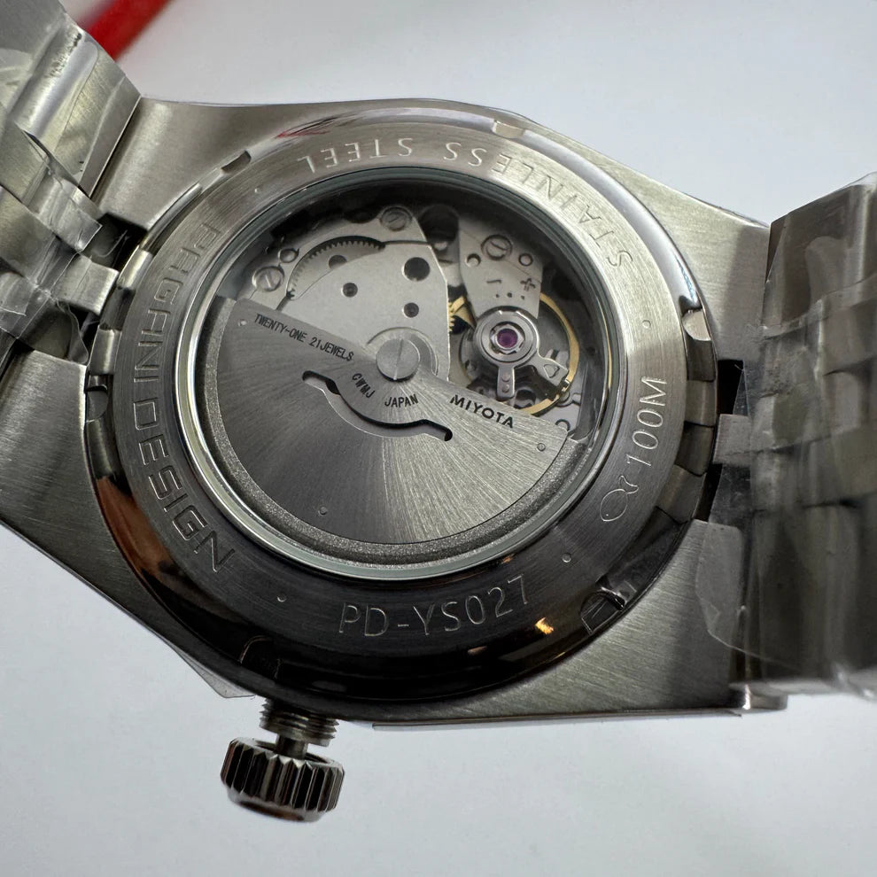 Reloj Automático PAGANI DESIGN Inspiración Land-Dweller Plata White (PDYS027)