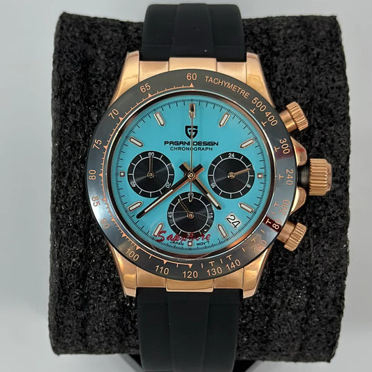 Reloj PAGANI DESIGN Daytona Rose SkyBlue (PD1664)