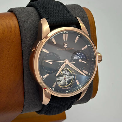 Reloj Automático PAGANI DESIGN Imperial Aurora Rose Black (PDYS021)