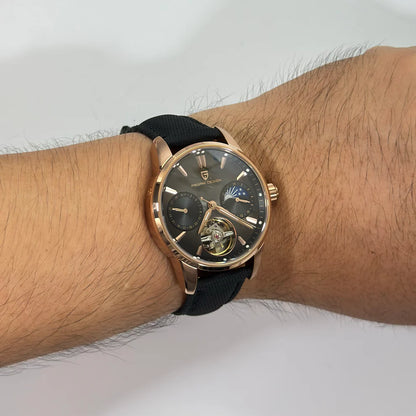 Reloj Automático PAGANI DESIGN Imperial Aurora Rose Black (PDYS021)