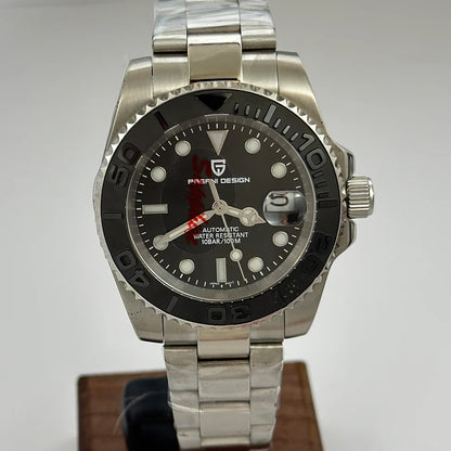 Reloj Automático PAGANI DESIGN Yacht-Master Steel Black (PD1651)