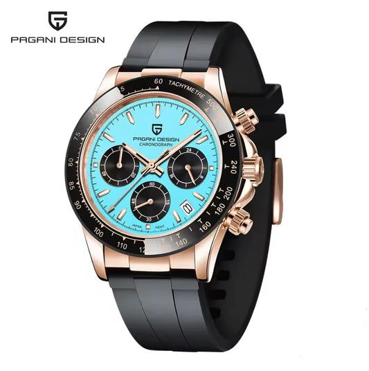 Reloj PAGANI DESIGN Daytona Rose SkyBlue (PD1664)